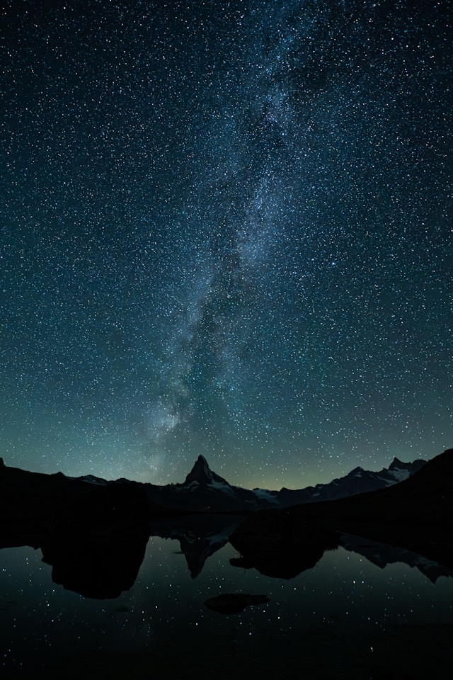 Starry sky and mental clarity